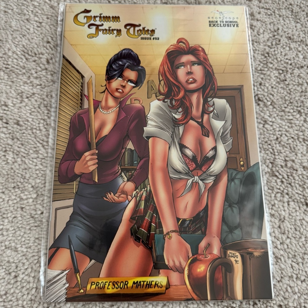 Grimm Fairy Tales Limited Edition Back To School Exclusive Issue #52 Zenescope